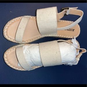 Canvas sandals